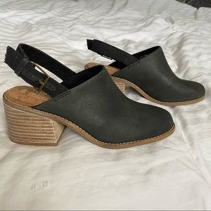 TOMS Leila sling back mule